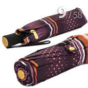 Зонт Три Слона L-3994 (A) 17999 Горох Полоска Коричневый