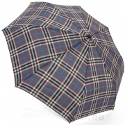 Зонт женский DripDrop 972 16770 Серый Клетка