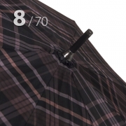 Зонт трость Три Слона M2182 (L) 11459 Клетка (гладкая ручка)