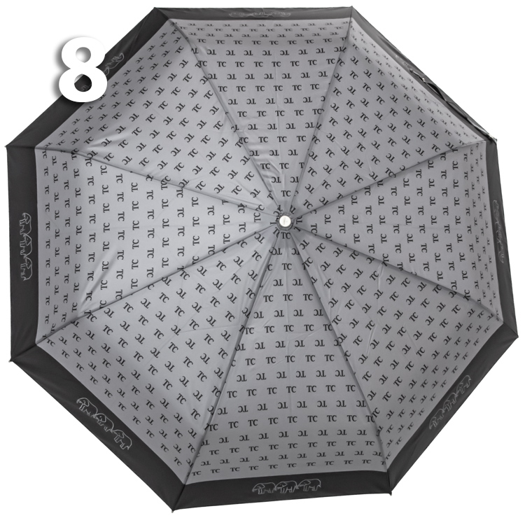 Зонт Три Слона L-3808 ТС 18767 Серый