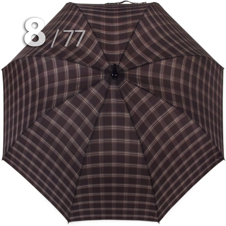 Зонт трость Три Слона 1771 11864 Клетка, мужской