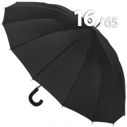 Зонт трость Три Слона М2160 Черный, мужской