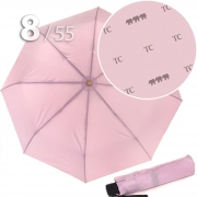 Зонт Три Слона L-3885 12906 Светло розовый, однотонный (с проявляющимся в дождь логотипом)