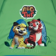 Зонт детский ArtRain 21553 (16622) Лео и Тиг Зеленый