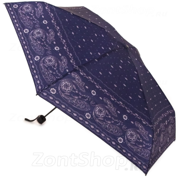 Зонт женский Ame Yoke M53-5S 11810 Цветочный вальс пейсли (в футляре)