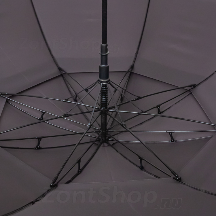 Зонт трость большой Ame Yoke L75 STORM (3) Серый (Чехол на ремне)