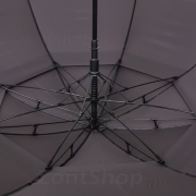 Зонт трость большой Ame Yoke L75 STORM Серый (Чехол на ремне)