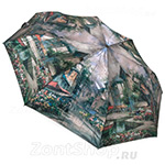Зонт женский Trust 33472 (11396) Цветущая набережная (сатин)