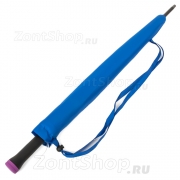 Зонт трость Diniya (17067) Радуга синий чехол (24 цвета)
