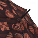 Зонт трость женский Airton 1626 10761 Шоколадная сказка