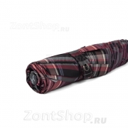 Зонт AMEYOKE OK55-CH (16) Клетка, Бордовый