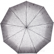 Зонт женский Amico 1115 16090 Капли Серый