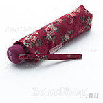 Зонт женский Fulton Cath Kidston L768 2852 Цветы Бордо (Дизайнерский)