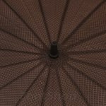Зонт трость мужской Trust 19968 (14739) Геометрия, Коричневый