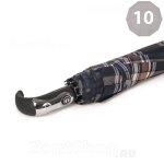 Зонт AMEYOKE OK70-10CH (03) Клетка, Синий