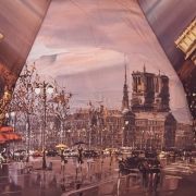 Зонт женский LAMBERTI 73945-1805 (16657) Вечерний Париж
