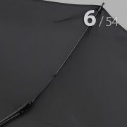 Зонт Ame Yoke OK54-R (01) Черный (M)