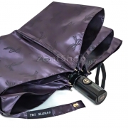 Зонт Три Слона L-3880 (A) 18775 Бантики черный (сатин)