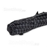 Зонт мужской Diniya 2255 (16992) Клетка, Черный