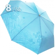 Зонт Три Слона L-3898 (C) 18365 Цветы Графика Голубой