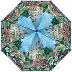 Зонт женский Trust 33472 (11395) Башня в цветах (сатин)