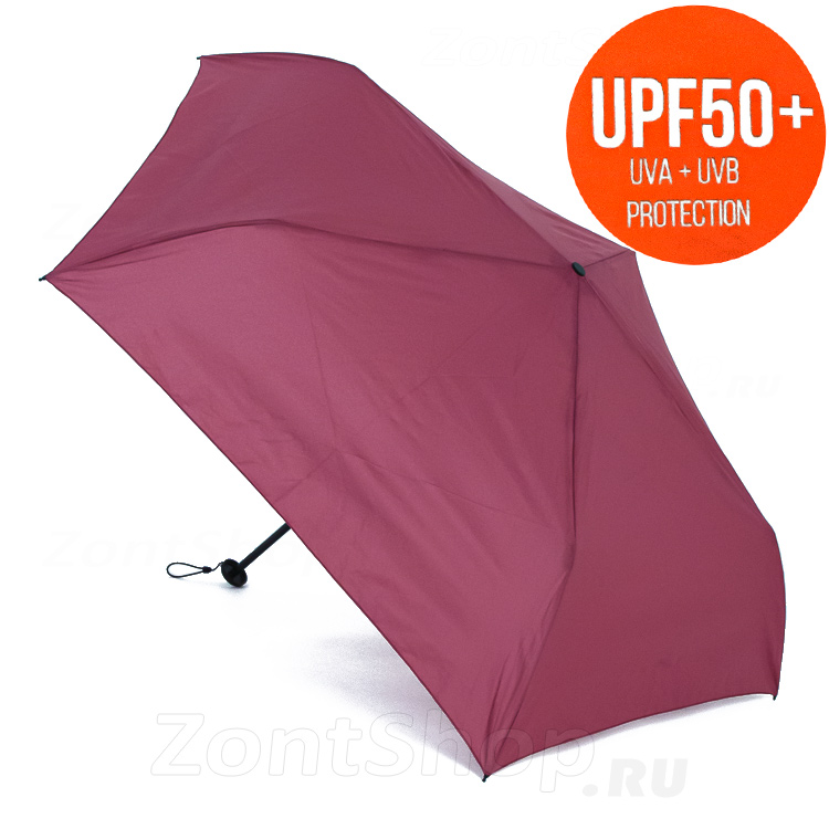 Зонт женский от солнца и дождя Fulton Aerolite L891 025 (UPF 50+) Розовый