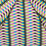 Зонт женский Fulton Lulu Guinness L717 2957 Разноцветное плетение (Дизайнерский)