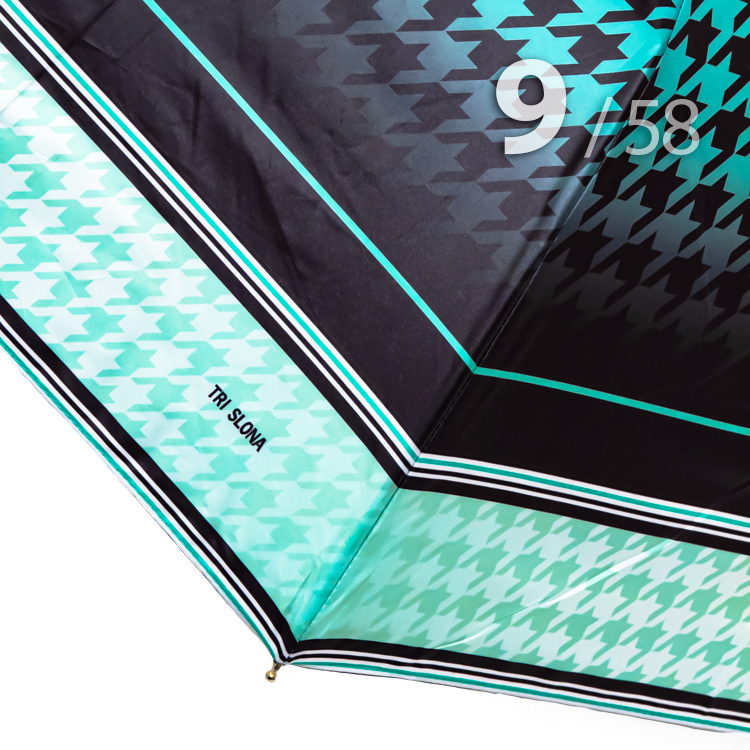 Зонт Три Слона L-3991 (E) 18004 Гусиная лапка Зеленый