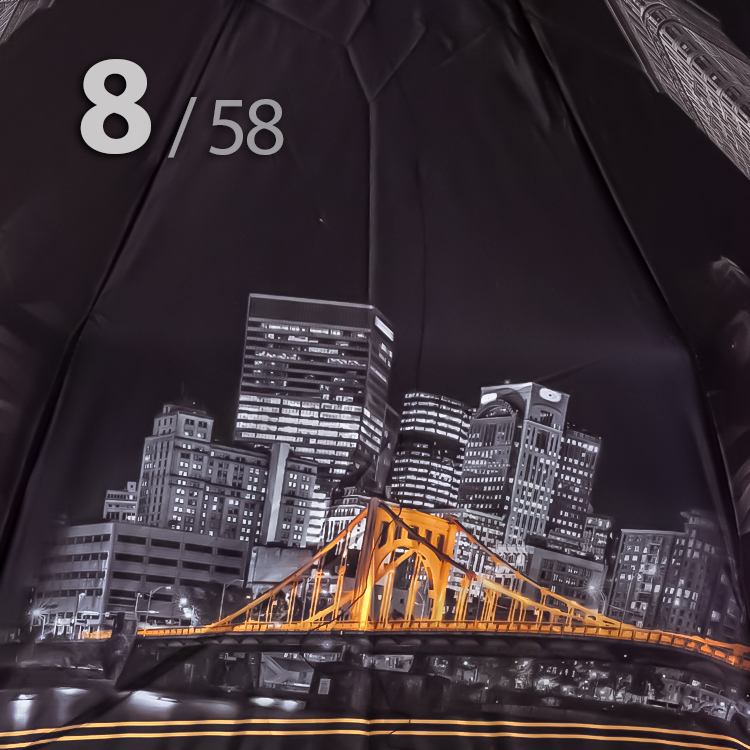 Зонт Три Слона L-3835 (V) 18381 Нью-Йорк (сатин)