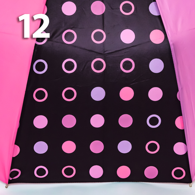 Зонт Три Слона L-3121 (D/25) 18760 Горошины, Розовый