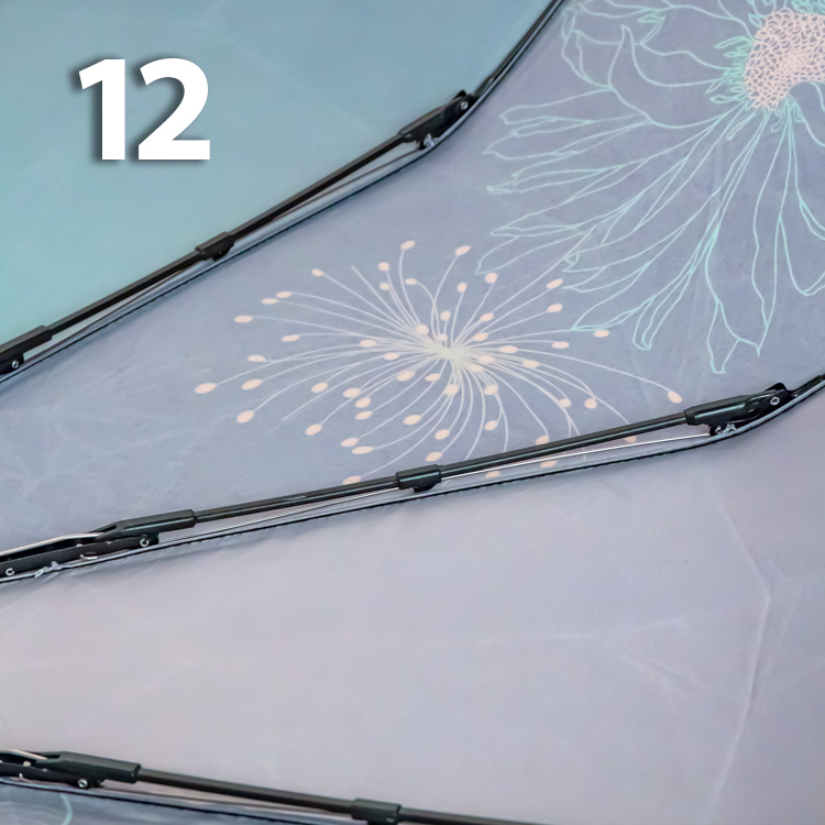 Зонт Три Слона L-3121 (C/25) 18751 Цветы, Зеленый