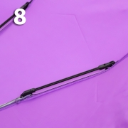 Зонт Три Слона L-4806 (J) 18813 Цветы Сиреневый, компактный