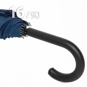 Зонт трость Ame Yoke L90-16 (02) Синий (очень большой купол, чехол на лямке, 16--спиц)