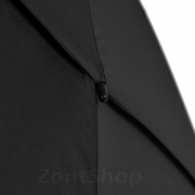 Зонт трость AMEYOKE L75 STORM (01) Черный (наконечник пластик)