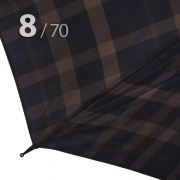 Зонт трость Три Слона M2182 (L) 11460 Клетка (гладкая ручка)