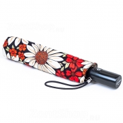Зонт женский Rain Story R1170-15 (16015) Белые ромашки