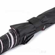 Зонт трость от солнца и дождя Knirps U.900 XXL BLACK WITH ROSE (UV Protection 95%) 1009