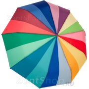 Зонт женский Amico 350 17019 Радуга (салатовый чехол)