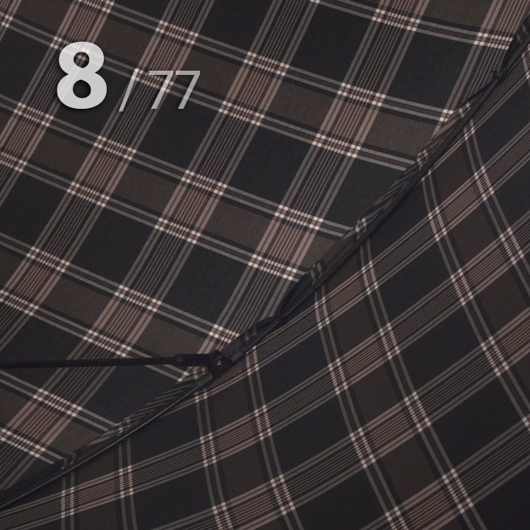 Зонт трость Три Слона 1771 11865 Клетка, мужской