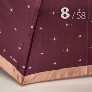 Зонт Три Слона L-3802 (A) 18854 Орнамент Коричневый (сатин)