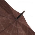Зонт трость мужской Lantana LAN829 (15505) Коричневый в клетку