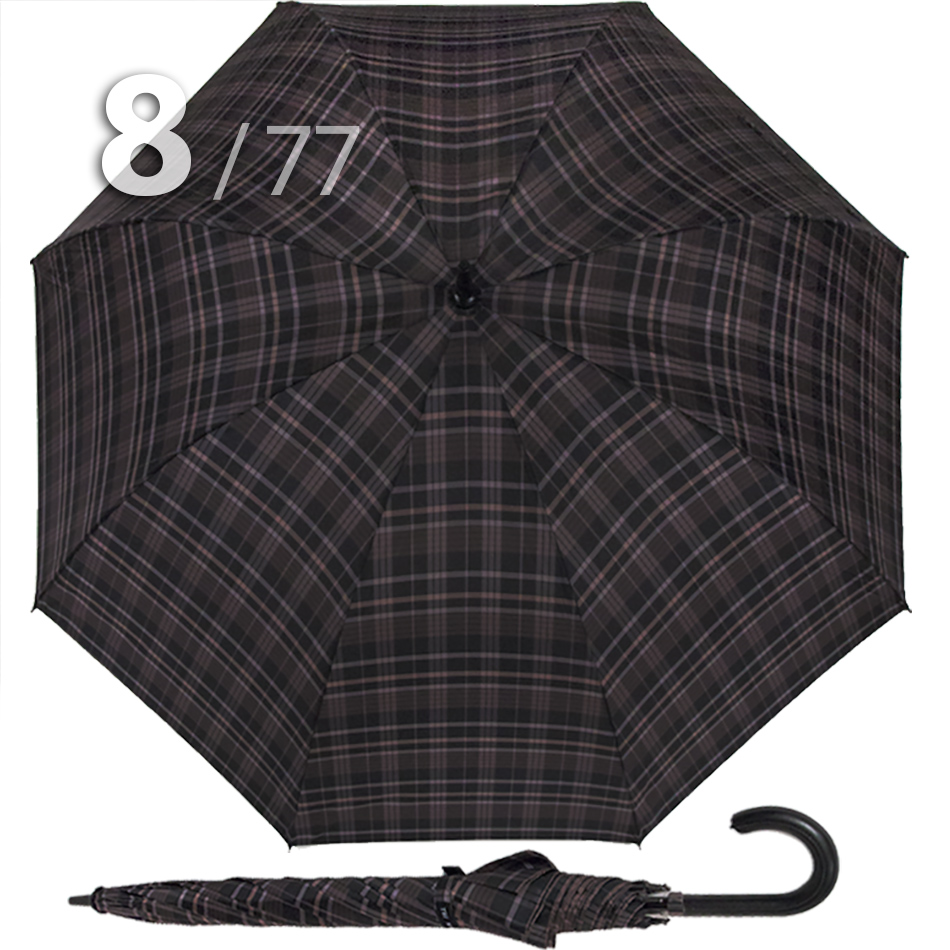 Зонт трость Три Слона 1771 10330 Клетка, мужской