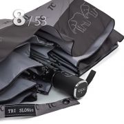 Зонт Три Слона L-4808 (A) TC 18122 Серебро, компактный