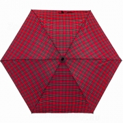 Зонт женский Ame Yoke M-54-5SCH 13929 Красный клетка