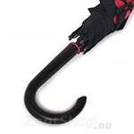 Зонт трость женский H.DUE.O H404 F (4) 11504 Ромашки красные