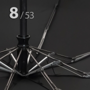 Зонт Три Слона L-4898 (A) 18216 Париж Эйфелева башня черный