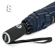 Зонт Три Слона M8801 (18880) Полоса, синий темный (M)