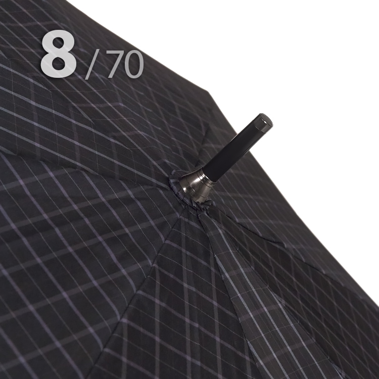 Зонт трость Три Слона M2182 (L) 11458 Клетка (гладкая ручка)