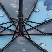 Зонт женский DripDrop 978 (16777) Розы и бабочки