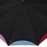 Зонт женский Три Слона L3110 B/S рюши мульти 4740 Черный